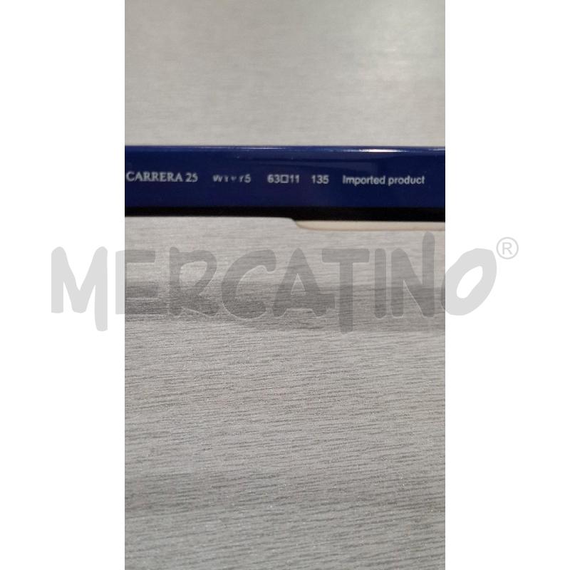 OCCHIALI UOMO CARRERA BLU CONT. BIANCO | Mercatino dell'Usato Salerno fratte 4