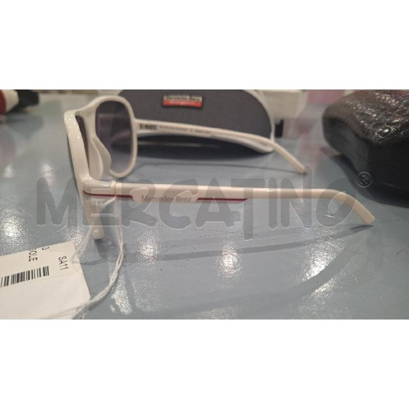 OCCHIALI UOMO DA SOLE MERCEDES BENZ MB59602 BIANCHI | Mercatino dell'Usato Salerno fratte 5