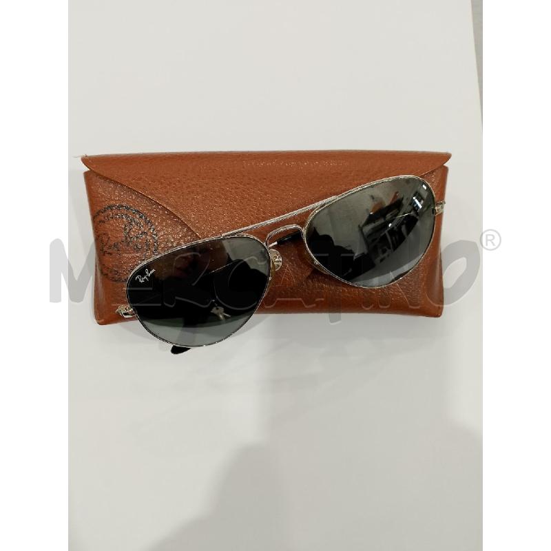 OCCHIALI UOMO DA SOLE RAY BAN MOD. AVIATOR  | Mercatino dell'Usato Salerno fratte 1