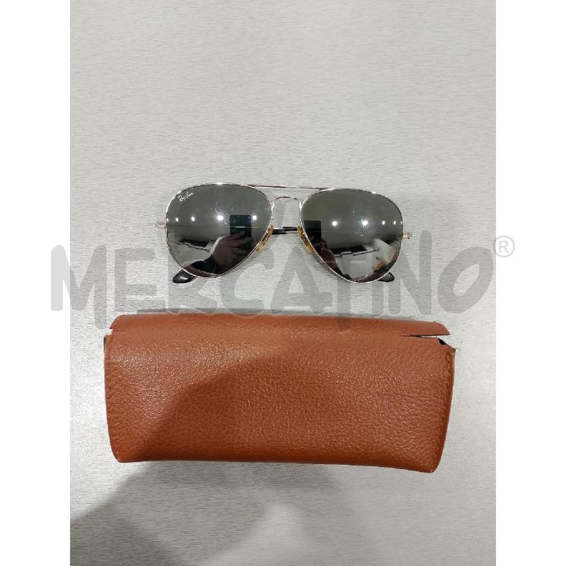 OCCHIALI UOMO DA SOLE RAY BAN MOD. AVIATOR  | Mercatino dell'Usato Salerno fratte 3