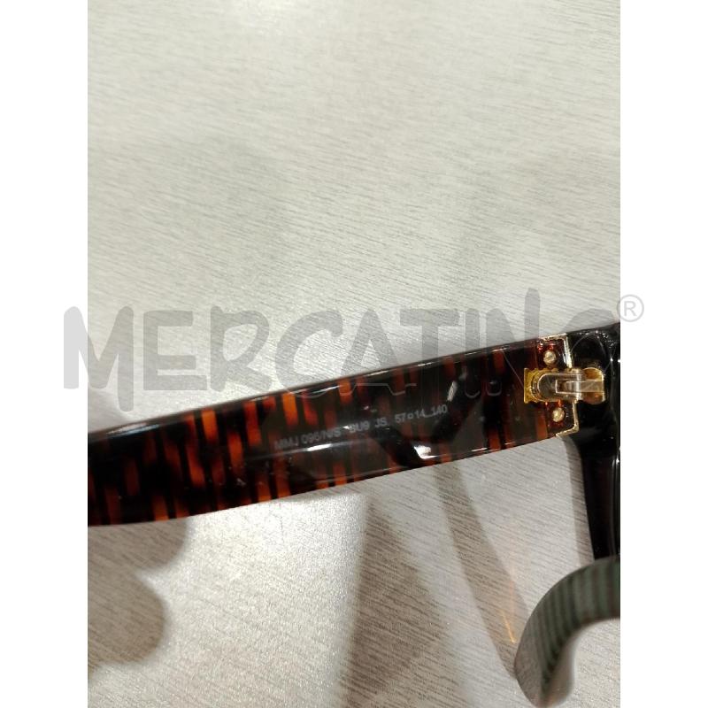 OCCHIALI UOMO MARC JACOBS MARRONI STECCHE RIGHE VERDI/MARRONI | Mercatino dell'Usato Salerno fratte 5