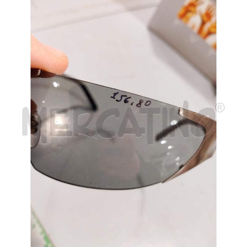 OCCHIALI UOMO SALVATORE FERRAGAMO MASCHERINA 1067 NERO GRIGIO | Mercatino dell'Usato Salerno fratte 4