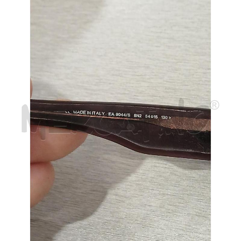 OCCHIALI VINTAGE EMPORIO ARMANI PRUGNA/VIOLA | Mercatino dell'Usato Salerno fratte 3