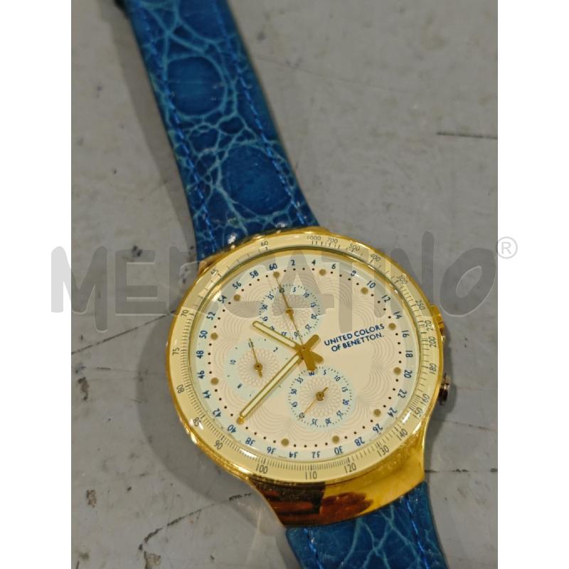 OROLOGIO BENETTON CRONOMETRO  | Mercatino dell'Usato Salerno fratte 2