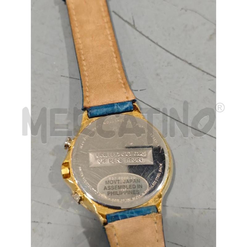 OROLOGIO BENETTON CRONOMETRO  | Mercatino dell'Usato Salerno fratte 3