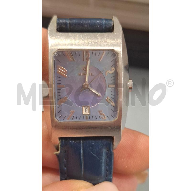 OROLOGIO DA POLSO BREIL BLU QUADRANTE MADREPERLATO | Mercatino dell'Usato Salerno fratte 2