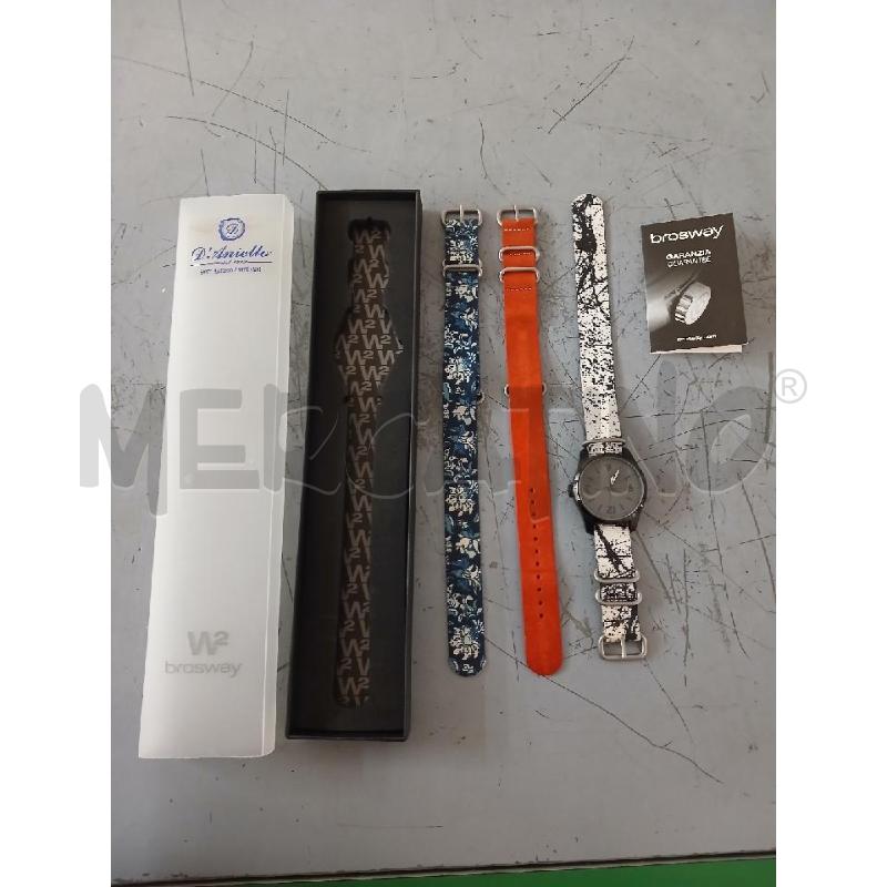 OROLOGIO DA POLSO BROSWAY QUADRANTE GRIGIO  | Mercatino dell'Usato Salerno fratte 2