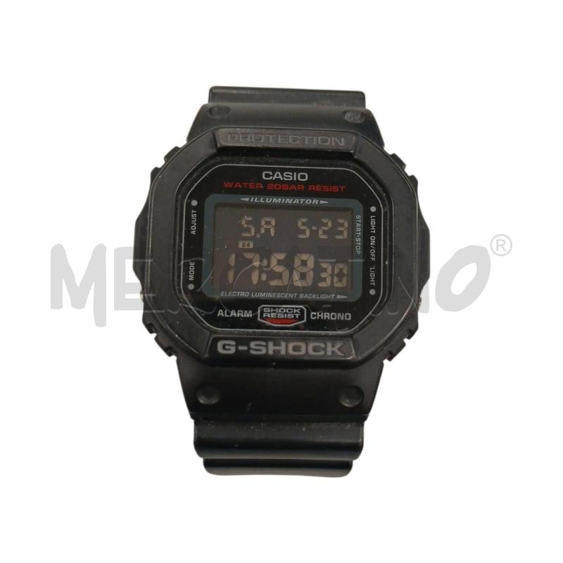 OROLOGIO DA POLSO CASIO GSHOCK NERO ROSSO 3229 | Mercatino dell'Usato Salerno fratte 1