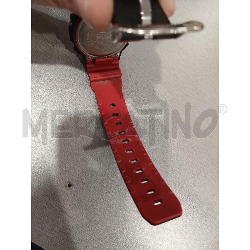 OROLOGIO DA POLSO CASIO GSHOCK NERO ROSSO 3229 | Mercatino dell'Usato Salerno fratte 3