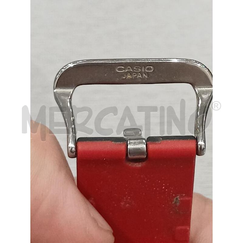 OROLOGIO DA POLSO CASIO GSHOCK NERO ROSSO 3229 | Mercatino dell'Usato Salerno fratte 5