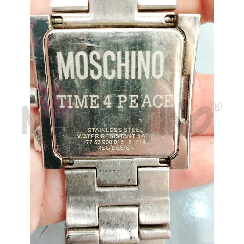 OROLOGIO DA POLSO MOSCHINO TIME 4 PEACE | Mercatino dell'Usato Salerno fratte 3