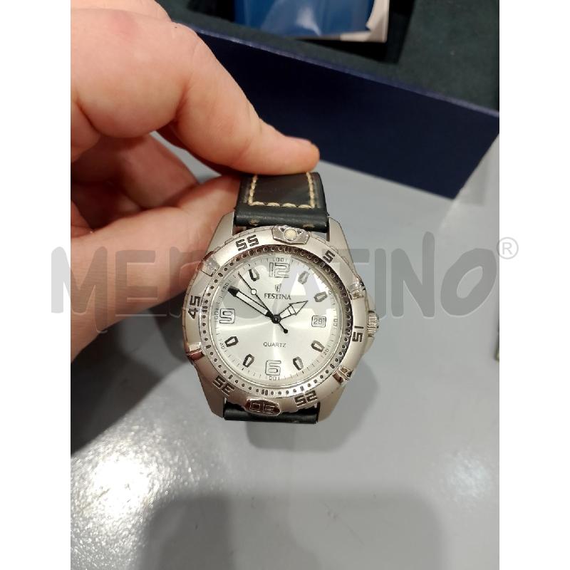 OROLOGIO FESTINA QUARTZ RICAMBIO CINTURINO  | Mercatino dell'Usato Salerno fratte 3