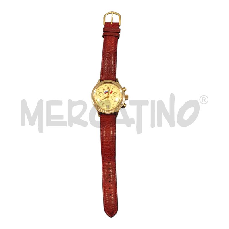 OROLOGIO POLJOT CRONOGRAFO QUADRANTE BEIGE  | Mercatino dell'Usato Salerno fratte 1