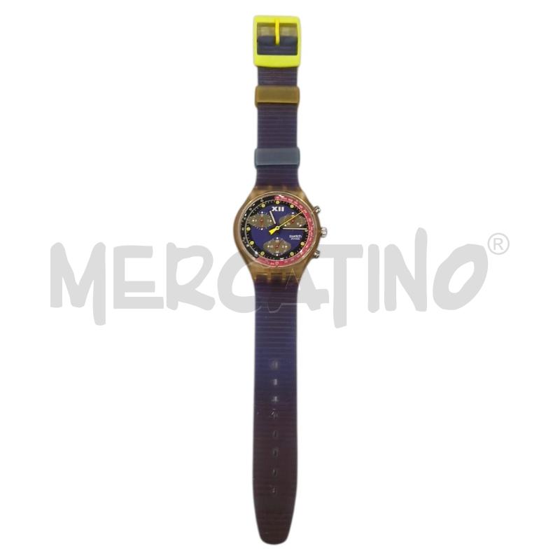 OROLOGIO SWATCH CHRONO BLUE CHIP | Mercatino dell'Usato Salerno fratte 1