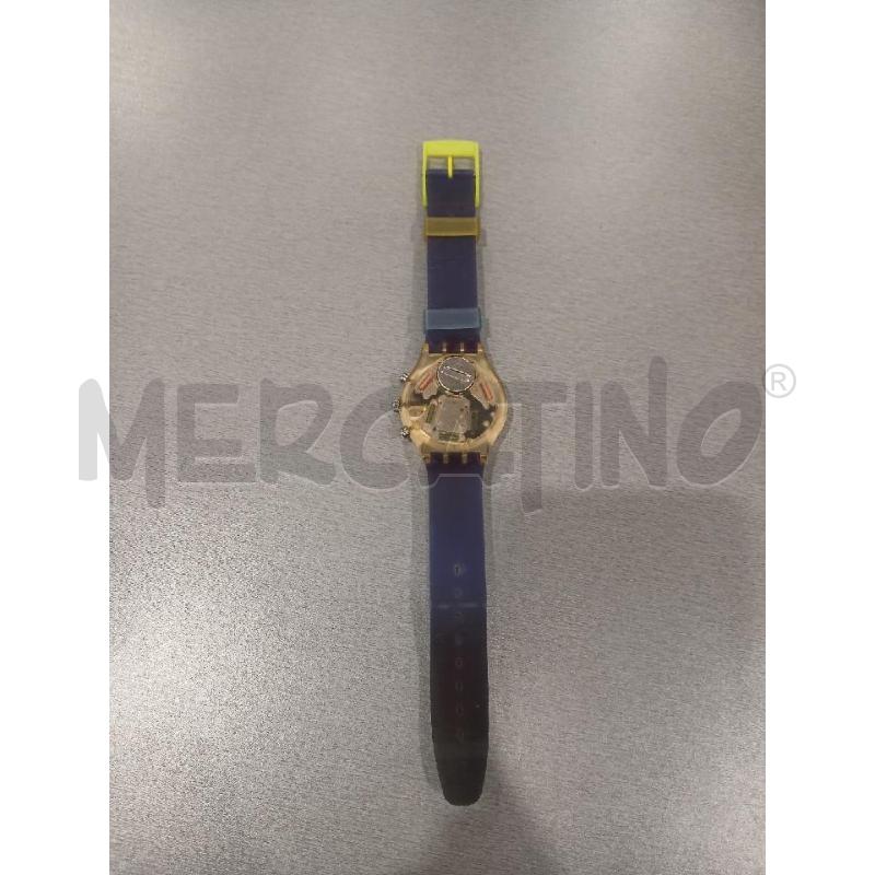 OROLOGIO SWATCH CHRONO BLUE CHIP | Mercatino dell'Usato Salerno fratte 2