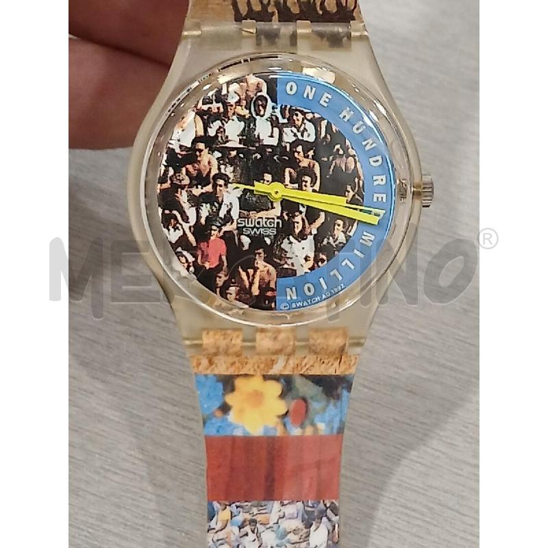 OROLOGIO SWATCH ONE HUNDRED MILLION  | Mercatino dell'Usato Salerno fratte 3
