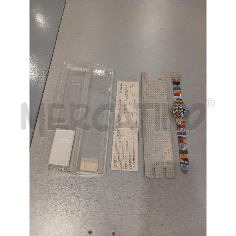 OROLOGIO SWATCH ONE HUNDRED MILLION  | Mercatino dell'Usato Salerno fratte 4