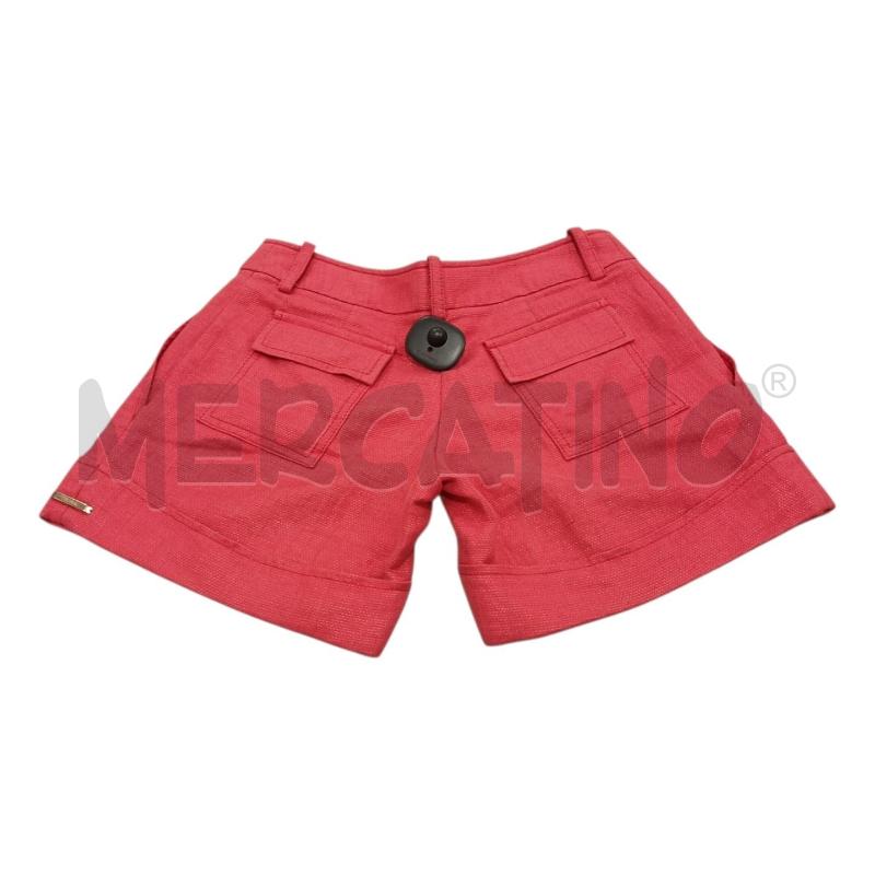 PANTALONCINO DONNA CELINE B. ELISABETTA FRANCHI ROSSO | Mercatino dell'Usato Salerno fratte 2