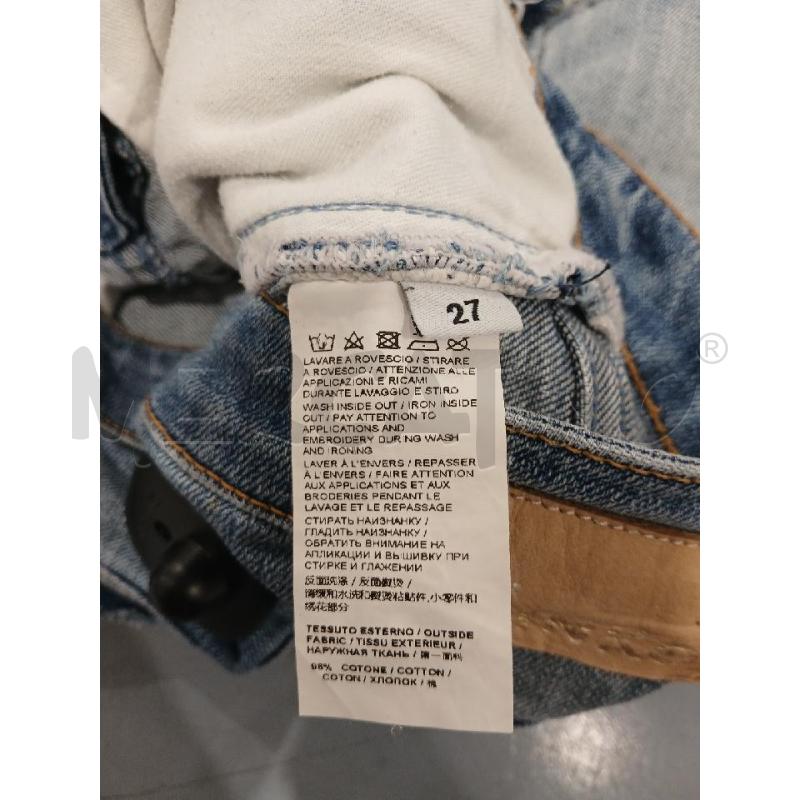 PANTALONCINO DONNA DI JEANS PINKO BOTTONCINI ACCIAIO AVANTI TG.41 | Mercatino dell'Usato Salerno fratte 4