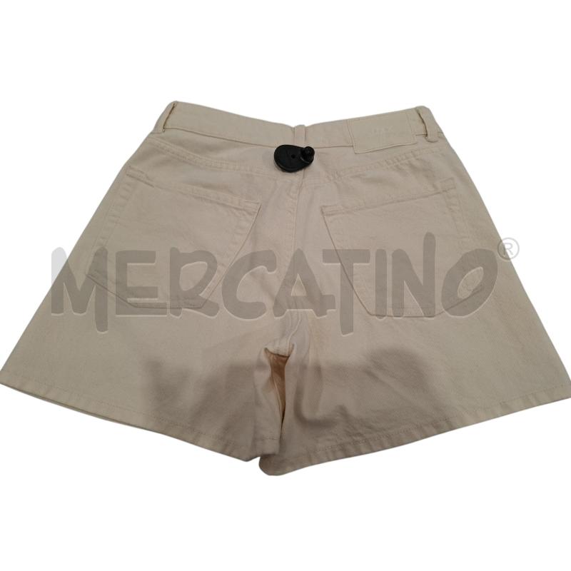 PANTALONCINO DONNA JACK  & JONES CREMA | Mercatino dell'Usato Salerno fratte 2