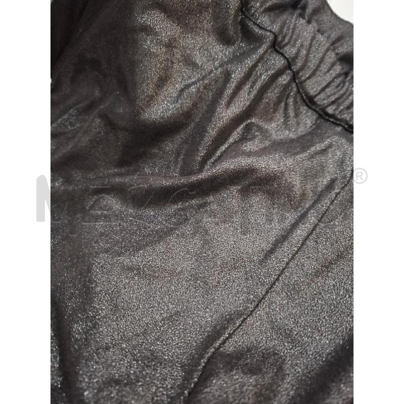 PANTALONCINO DONNA PATRIZIA PEPE NERO BRILLANTINATO CON CINTURA | Mercatino dell'Usato Salerno fratte 5