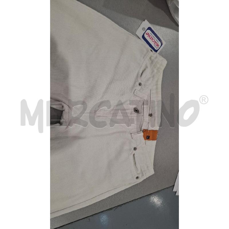 PANTALONE/JEANS DONNA GRIFONI BIANCO VITA BASSA TG.40 | Mercatino dell'Usato Salerno fratte 3