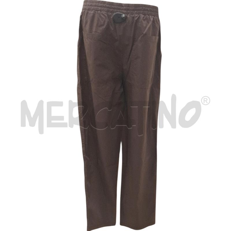 PANTALONE DONNA 8PM MARRONE 100X100 COTONE | Mercatino dell'Usato Salerno fratte 2