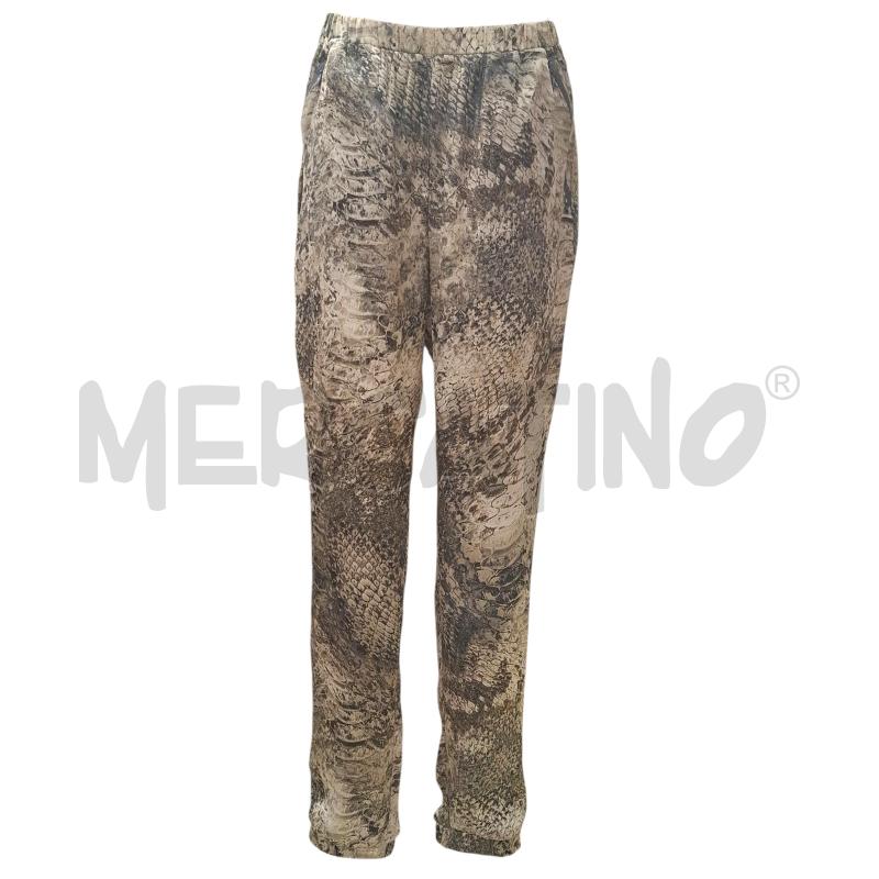 PANTALONE DONNA ALBA MODA STILE PITONATO TG.42 | Mercatino dell'Usato Salerno fratte 1