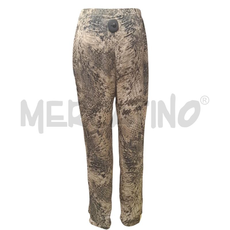 PANTALONE DONNA ALBA MODA STILE PITONATO TG.42 | Mercatino dell'Usato Salerno fratte 2