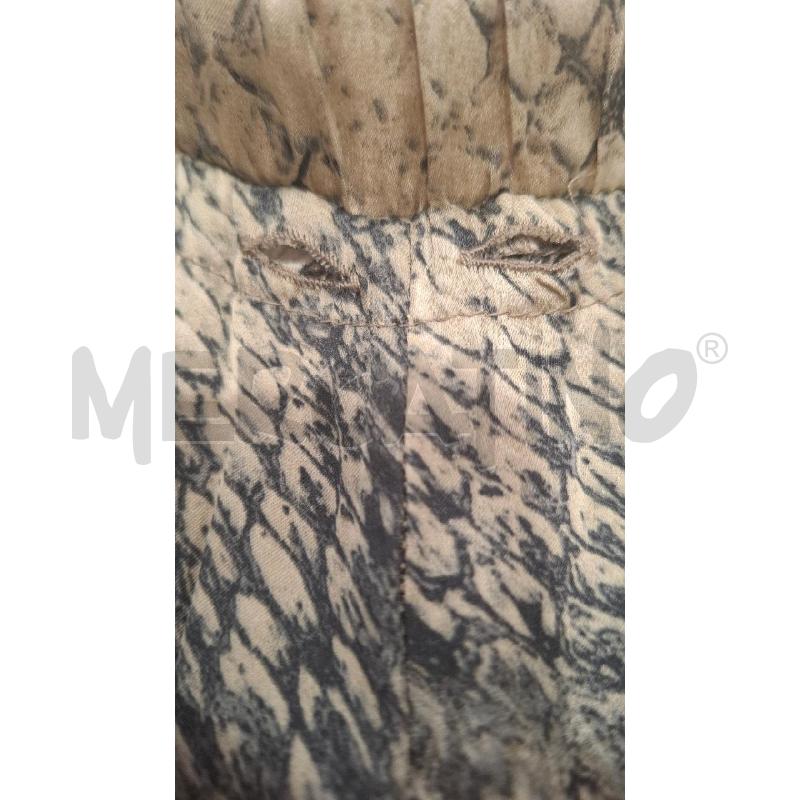 PANTALONE DONNA ALBA MODA STILE PITONATO TG.42 | Mercatino dell'Usato Salerno fratte 4