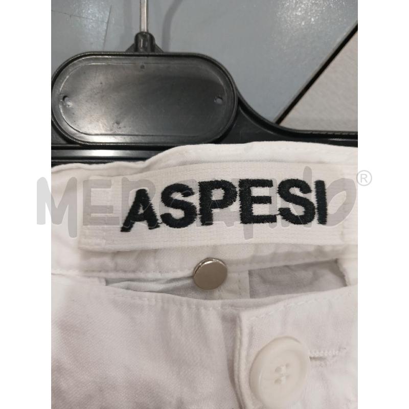 PANTALONE DONNA ASPESI BIANCO IN LINO | Mercatino dell'Usato Salerno fratte 3