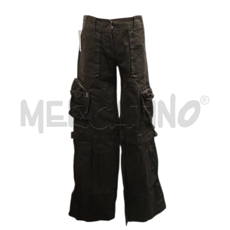 PANTALONE DONNA CELINE B. CARGO GRIGIO SCURO | Mercatino dell'Usato Salerno fratte 1