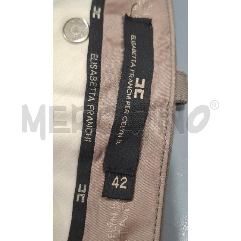 PANTALONE DONNA CELINE B. ELISABETTA FRANCHI GRIGIO SCURO | Mercatino dell'Usato Salerno fratte 2