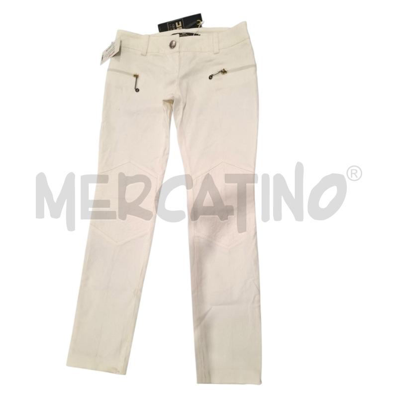 PANTALONE DONNA CELINE B. JEANS BIANCO CARTELLINATO | Mercatino dell'Usato Salerno fratte 1