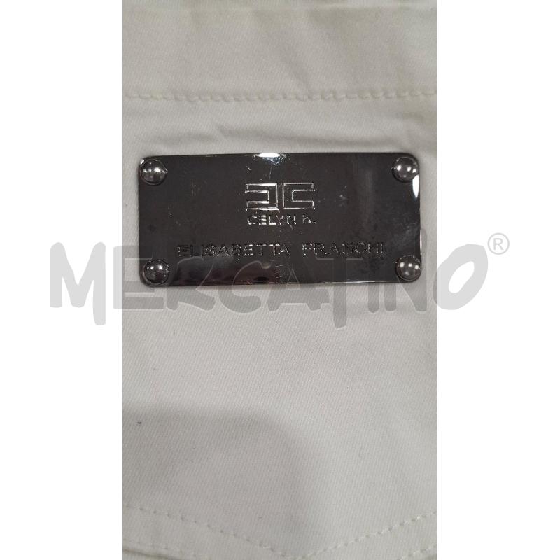 PANTALONE DONNA CELINE B. JEANS BIANCO CARTELLINATO | Mercatino dell'Usato Salerno fratte 2