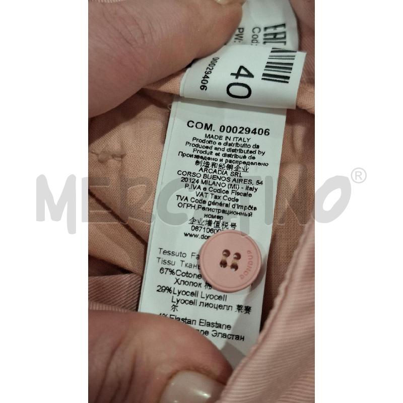 PANTALONE DONNA DONDUP ROSA | Mercatino dell'Usato Salerno fratte 4