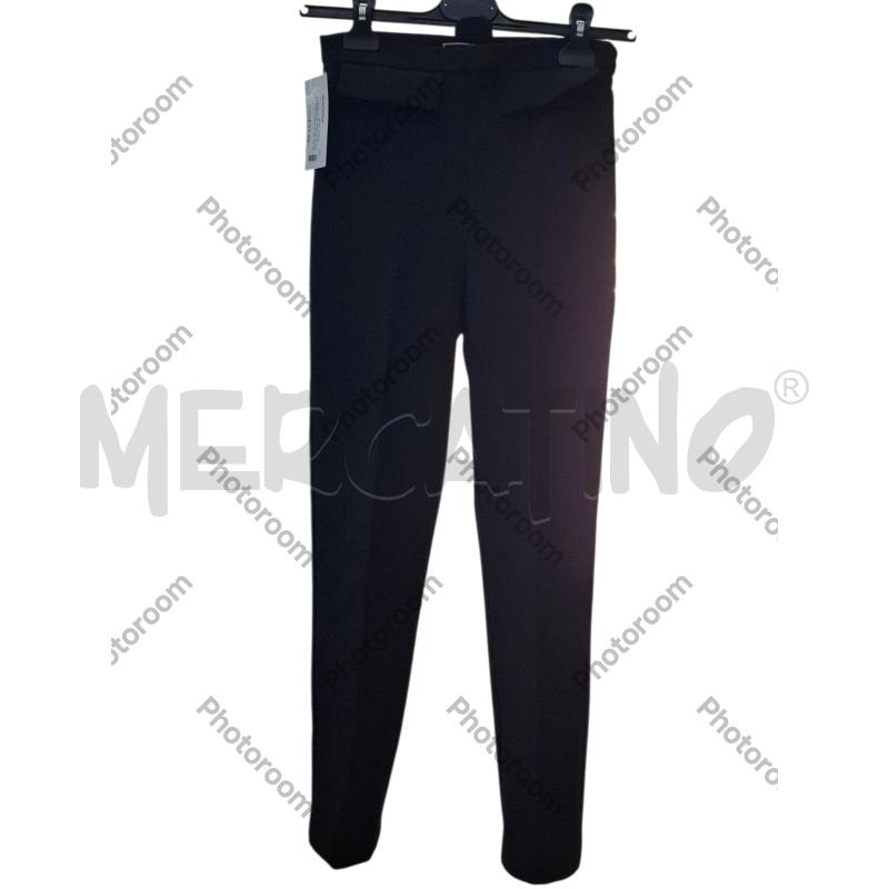 PANTALONE DONNA ELISABETTA FRANCHI NERO | Mercatino dell'Usato Salerno fratte 1