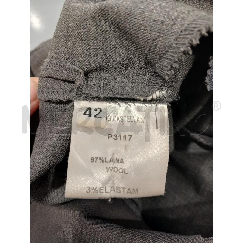 PANTALONE DONNA FLAVIO CASTELLANI GRIGIO | Mercatino dell'Usato Salerno fratte 4