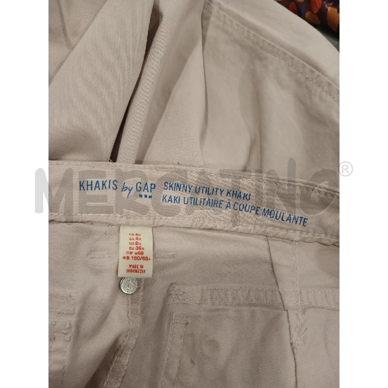 PANTALONE DONNA GAP BEIGE | Mercatino dell'Usato Salerno fratte 3