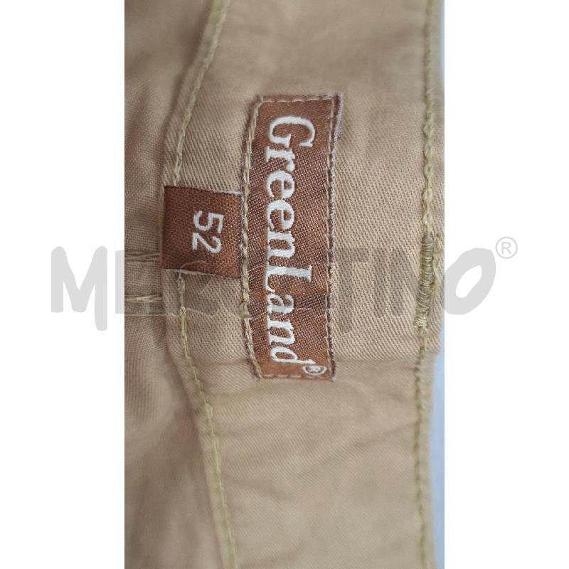 PANTALONE DONNA GREENLAND BEIGE COTONE | Mercatino dell'Usato Salerno fratte 3