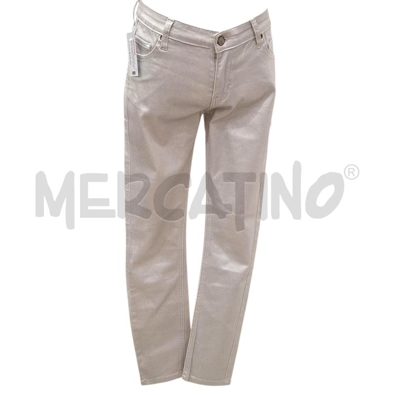 PANTALONE DONNA HANNY DEEP GRIGIO CHIARO BRILL. | Mercatino dell'Usato Salerno fratte 1