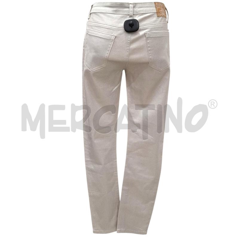 PANTALONE DONNA HANNY DEEP GRIGIO CHIARO BRILL. | Mercatino dell'Usato Salerno fratte 2
