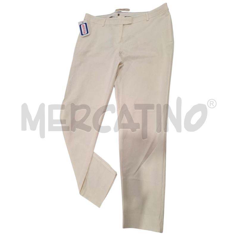 PANTALONE DONNA IBLUES BIANCO COTONE | Mercatino dell'Usato Salerno fratte 1