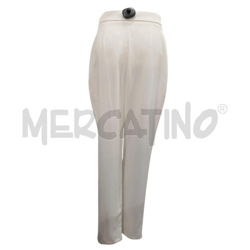 PANTALONE DONNA MANUEL RITZ BIANCO  | Mercatino dell'Usato Salerno fratte 2