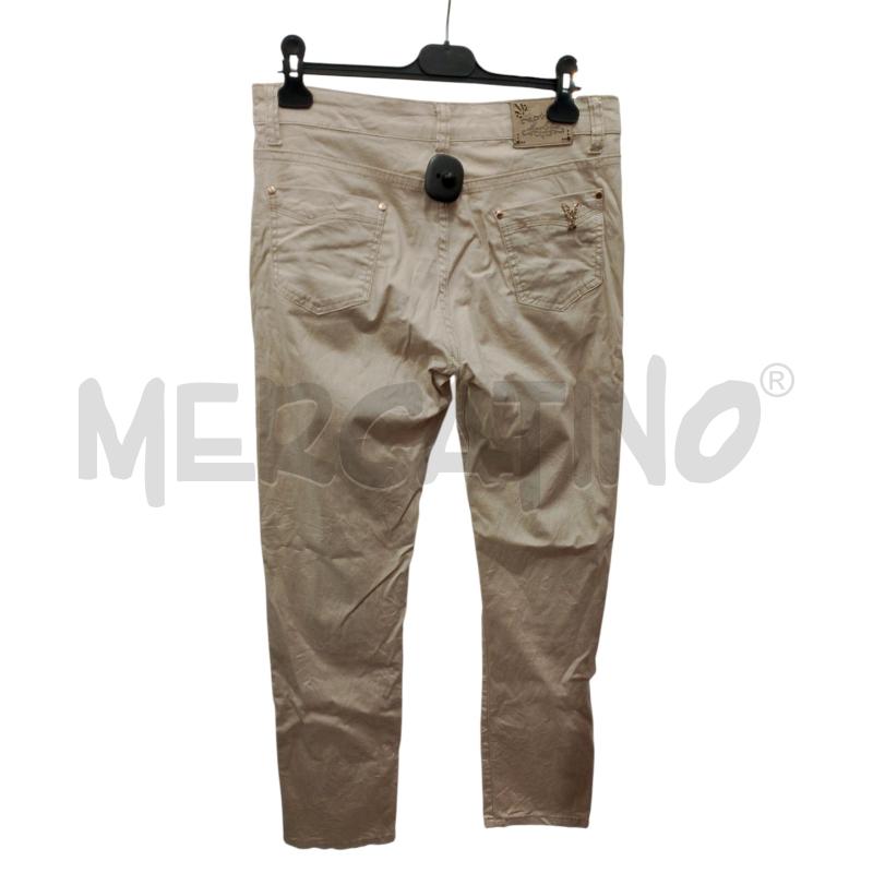 PANTALONE DONNA MAX & LIU BEIGE TG.46 | Mercatino dell'Usato Salerno fratte 2