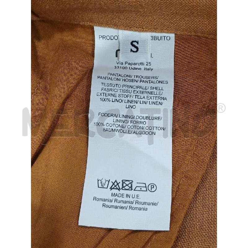PANTALONE DONNA NIU MARRONCINO | Mercatino dell'Usato Salerno fratte 3