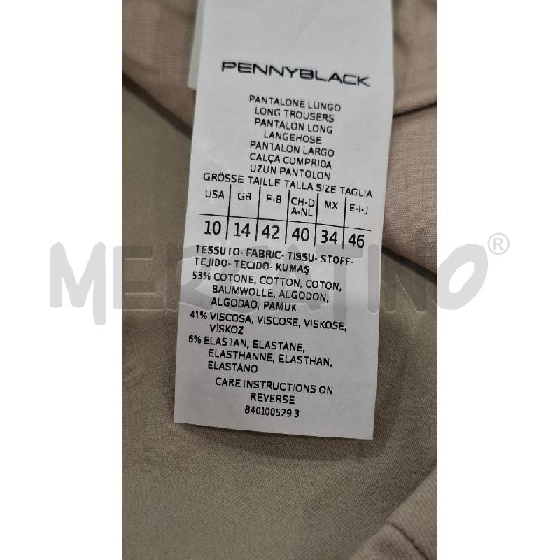 PANTALONE DONNA PENNYBLACK BEIGE | Mercatino dell'Usato Salerno fratte 4