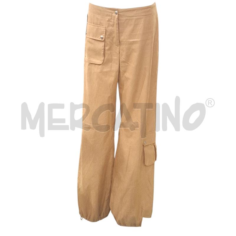 PANTALONE DONNA PENNYBLACK BEIGE LUCIDO MOD. CARGO | Mercatino dell'Usato Salerno fratte 1