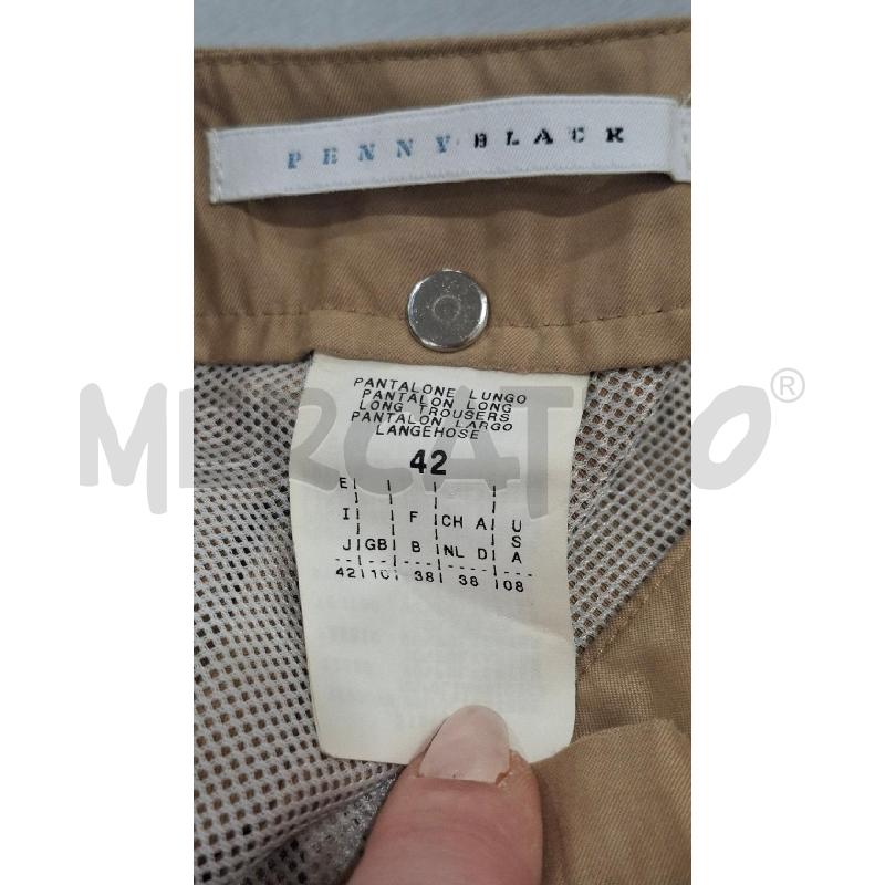 PANTALONE DONNA PENNYBLACK BEIGE LUCIDO MOD. CARGO | Mercatino dell'Usato Salerno fratte 3