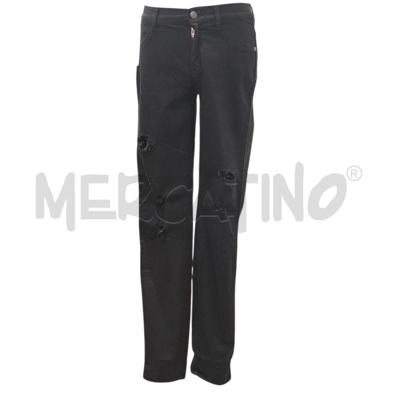 PANTALONE DONNA SISLEY NERO | Mercatino dell'Usato Salerno fratte 1